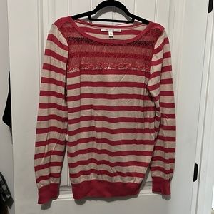 Lauren Conrad sweater with lace